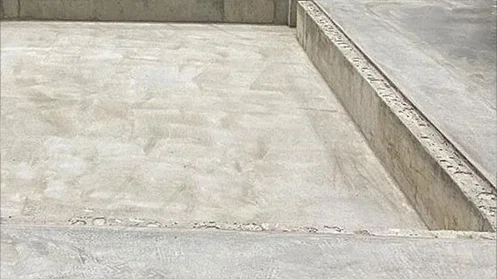 Custom designed concrete machine pit for a Seattle company